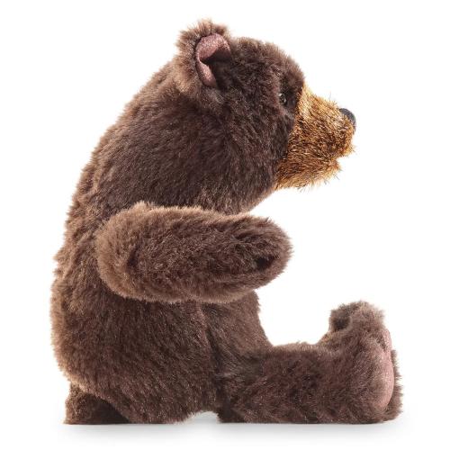 Folkmanis Fingerpuppe Mini sitzender Bär - Mini Bear - 8016